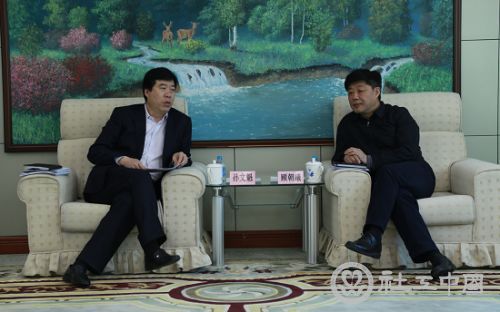 1月15日下午，顾朝曦副部长会见了天津市副市长孙文魁一行。