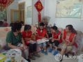 潍坊人民商城社区开展“空巢老人结对帮扶”活动