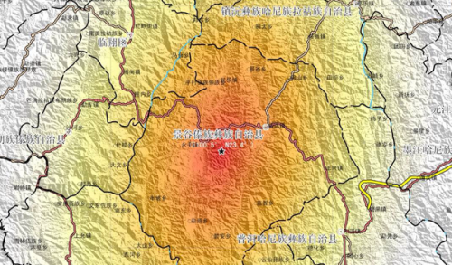 景谷县人口_云南景谷地震已致7人受伤 12间民房倒塌