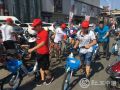 芙蓉区组织特殊人群开展共享单车随手摆服务
